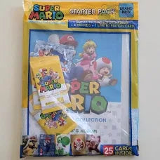 Super Mario Trading Card Game (Collector's Album + 3 Packs)