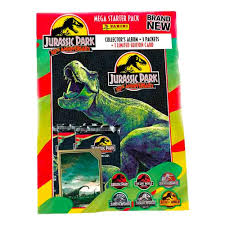 Jurassic Park 30th Anniversary, Mega Starter Pack (Collectors Album + 3 Packs)