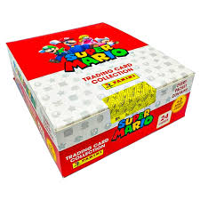 Super Mario Trading Cards Panini Box Of Fat Packs (FULL BOOSTER BOX SEALED)
